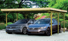Dobbelt Carport 500 x 510 cm